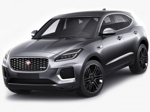 jaguar e-pace 2021 3D 모델