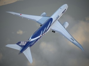 Boeing 787 Dreamliner Ana Airlines 3D 모델