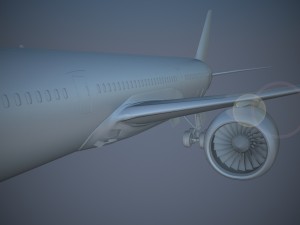 Boeing 787 Dreamliner Ana Airlines 3D 모델