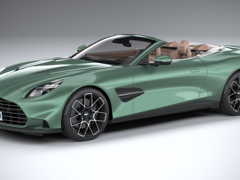 Aston Martin Vanquish Volante 2026 3D Model