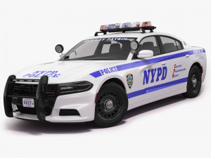 Dodge Charger NYPD 3D Модель
