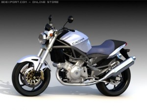 2006 cagiva raptor 1000 Modelo 3D