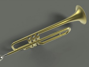 trumpet 3D मॉडल