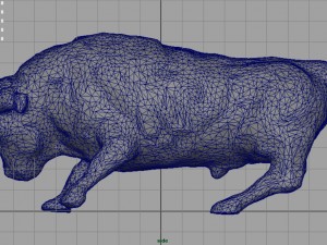 spanish bull 3Dモデル