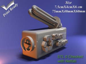 green energy bulb - stay green 3Dプリントモデル