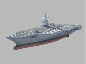 CVN-78 USS Geral R F ord Model 3D