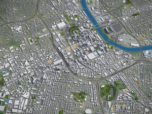 Nashville - 3D City Model Modelo 3D