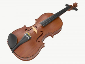 Classic Adult Violin 3D Модель
