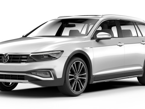 Volkswagen Passat Alltrack B8 FL 2020 3D Модель