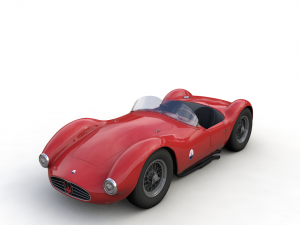 Maserati a6gcs 53 spyder by fantuzzi 1953 3D 모델