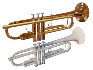 trumpet 3D मॉडल