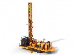 roter blast drill hole md6310 hq 3Dモデル