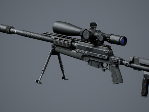 PGM Ultima Ratio 3D 모델