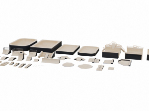 Skatepark Collection 3D Model