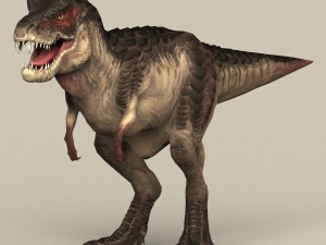 game ready dinosaur trex Modello 3D