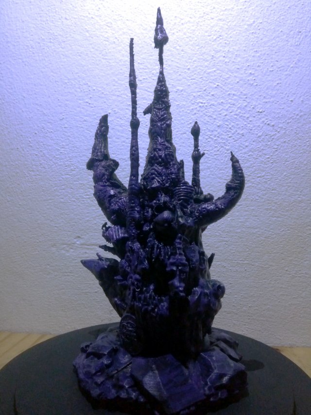 the dark crystal inspired castle from the movie Modelo de impresión 3D .c4d .max .obj .3ds .fbx .stl .blend 