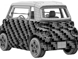 Citroen Ami Modelo 3D