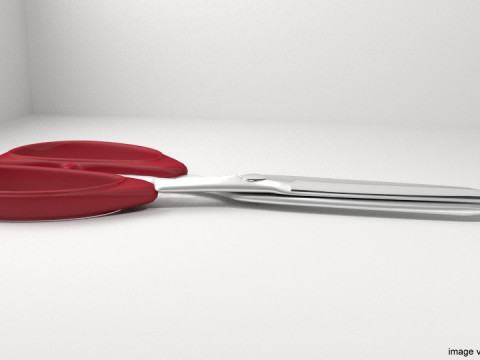 Stationary - Scissor 3D Model