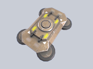 Scifi trap 3D Model