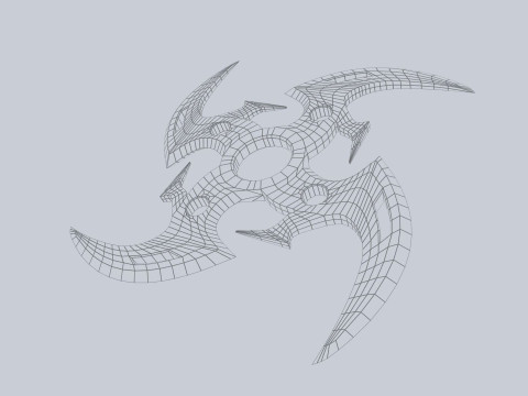 Shuriken 3D 模型