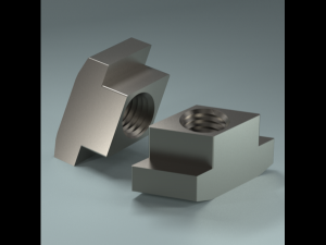 Rhombus Nut M8 Modèle 3D