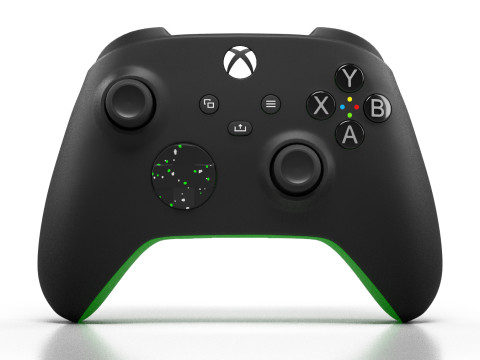 Xbox Series X Controller Galaxy Black 3D Модель