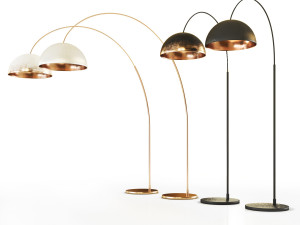 floor light - dome light Modelo 3D