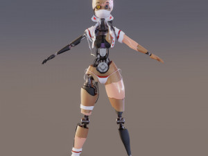 ROBOT Nurse Modelo 3D