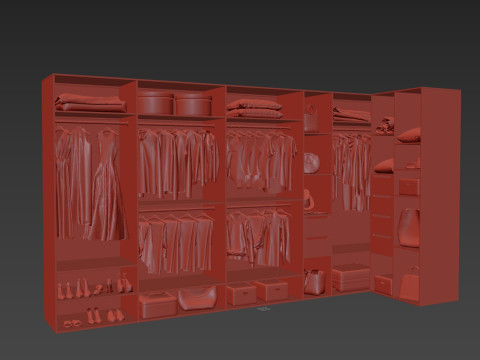 Wardrobe 50 Modèle 3D