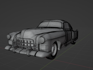 Cadillac Series 62 Club Coupe 1948 3D 모델
