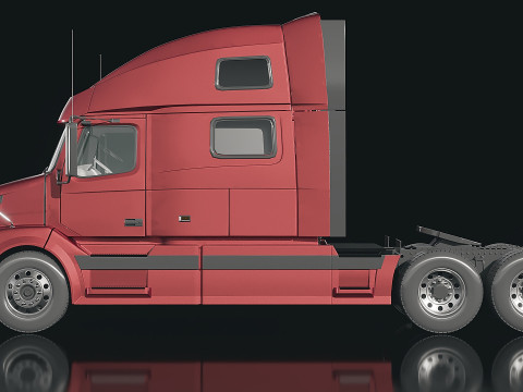 Volvo VNL Tractor Truck 2002 3D 模型
