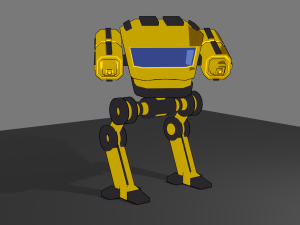 Mecha 3Dモデル