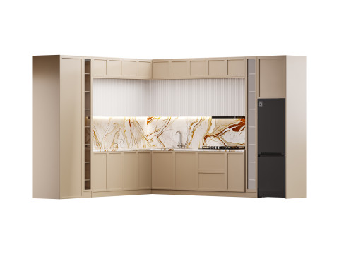 Modern kitchen 30 3D Модель
