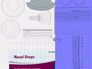 Dropping Bottle 3D Модель