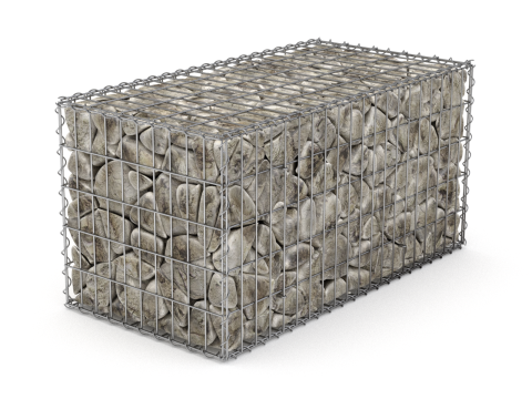 Gabion Basket Model 3D