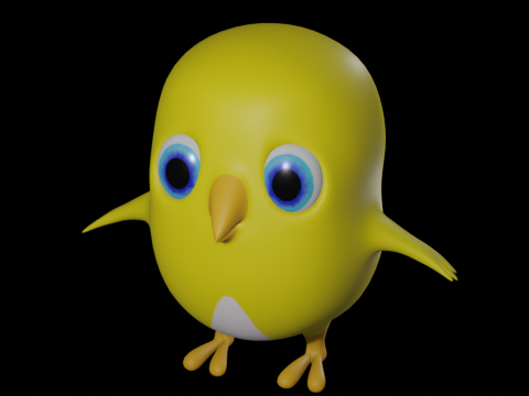 Chick 3D Model
