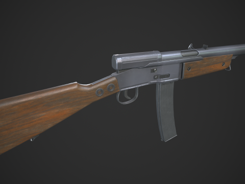 Volkssturmgewehr 3D-Modell