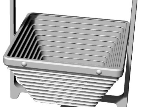 Compressible BASKET Modelo de Impressão 3D