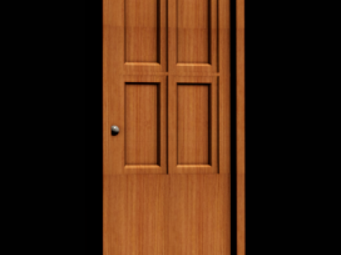 WOOD DOOR Modelo 3D